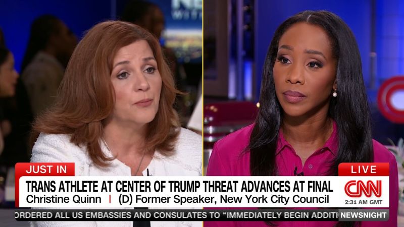 Christine Quinn: Gavin Newsom’s shift in trans debate is ‘disgusting’
