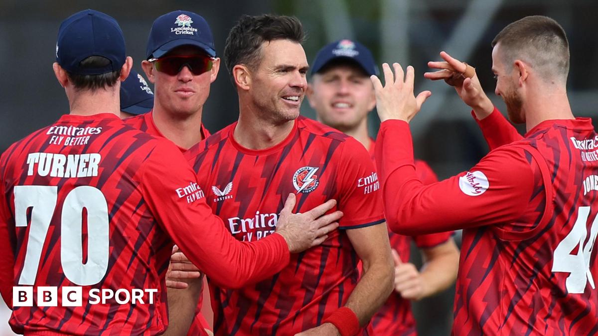 T20 Blast round-up: James Anderson stars for Lancashire, Glamorgan start with win