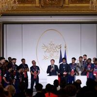 Macron condemns ‘unacceptable’ violence during football celebrations | World News